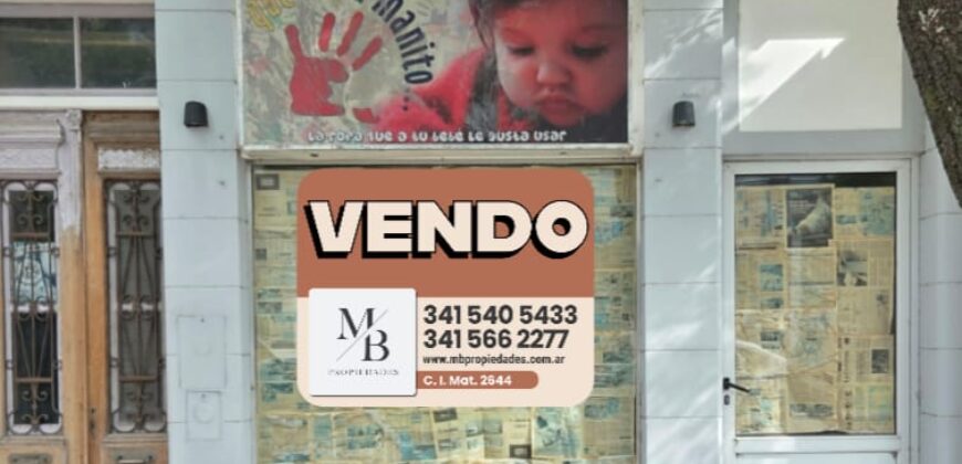 Vendo Imponente Lote 10,25 x 50 Mts con Locales comerciales Casilda Centro
